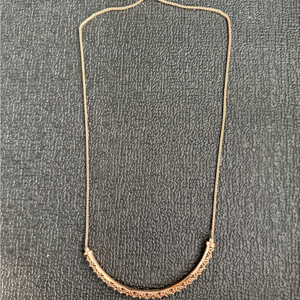 Kendra Scott Gold Filigree Necklace